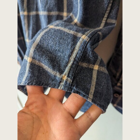 EMANUEL BERG - Cotton tencel blend checked shirt - Sz L - Picture 6 of 9